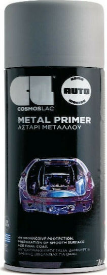 Cosmos Lac Спрей Грунд Special Metal Primer с Металик Ефект Сив 400мл