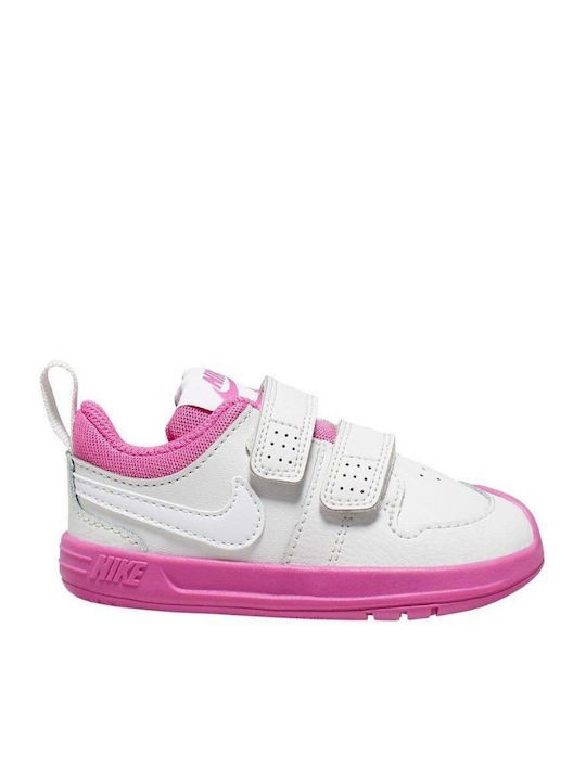 Pico 5 Παιδικά Sneakers με Σκρατς White / Fuchsia