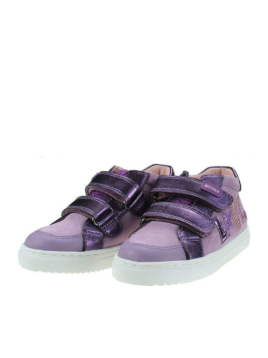 Kids Sneakers High Anatomic with Scratch Purple