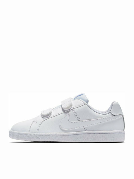 Court Royale PSV Παιδικά Sneakers με Σκρατς Λευκά