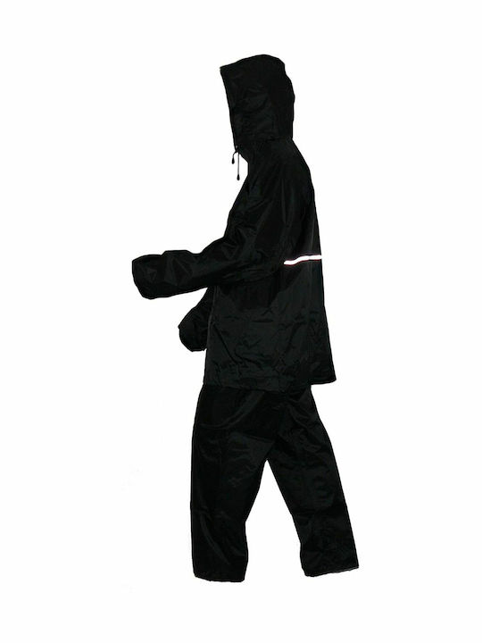 Winger Men's Waterproof Riding Jacket & Pants Set Black