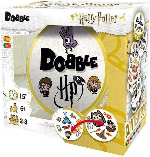 Επιτραπέζιο Παιχνίδι Dobble Harry Potter (Ελληνική Έκδοση) για 2-8 Παίκτες 6+ Ετών Kaissa