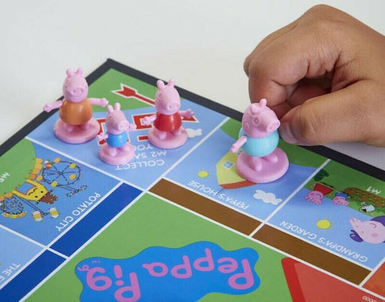 Επιτραπέζιο Παιχνίδι Monopoly Junior Peppa Pig για 2-4 Παίκτες 5+ Ετών Hasbro