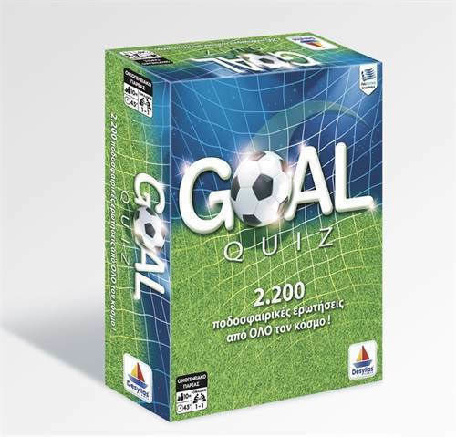 Επιτραπέζιο Παιχνίδι Goal Quiz για 2 Παίκτες 10+ Ετών Δεσύλλας