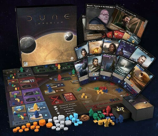 Board Game Dune Imperium for 1-4 Players 14+ Years Old (EN) Dire Wolf