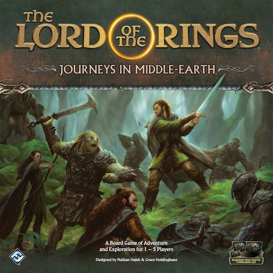 Επιτραπέζιο Παιχνίδι The Lord of the Rings: Journeys in Middle-Earth για 1-5 Παίκτες 14+ Ετών (EN) Fantasy Flight
