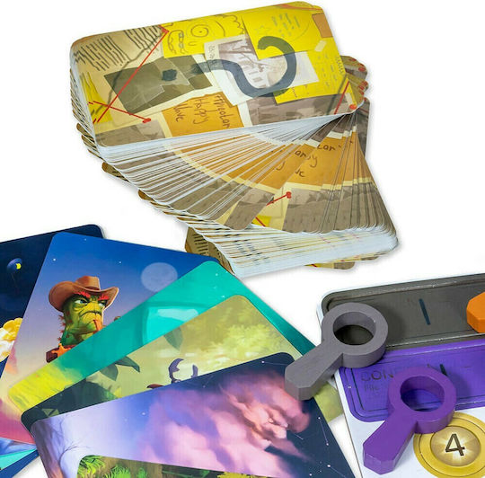 Board Game Detective Club for 4-8 Players 8+ Years Old Mathimatiki Vivliothiki