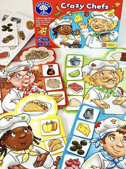 Επιτραπέζιο Παιχνίδι Crazy Chefs για 2-5 Παίκτες 3+ Ετών (EN) Orchard