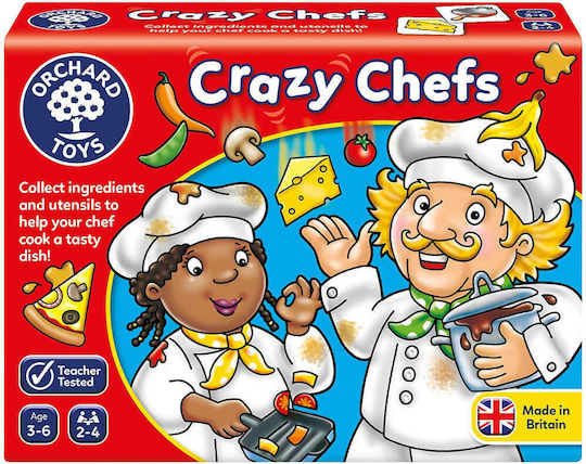 Επιτραπέζιο Παιχνίδι Crazy Chefs για 2-5 Παίκτες 3+ Ετών (EN) Orchard