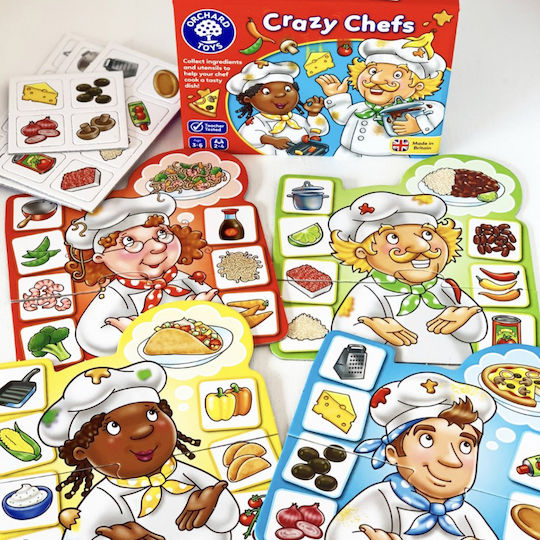Επιτραπέζιο Παιχνίδι Crazy Chefs για 2-5 Παίκτες 3+ Ετών (EN) Orchard