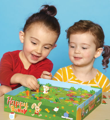 Επιτραπέζιο Παιχνίδι Happy Bunny Ποιος Έφαγε Καρότα για 1-4 Παίκτες 3+ Ετών Zito!