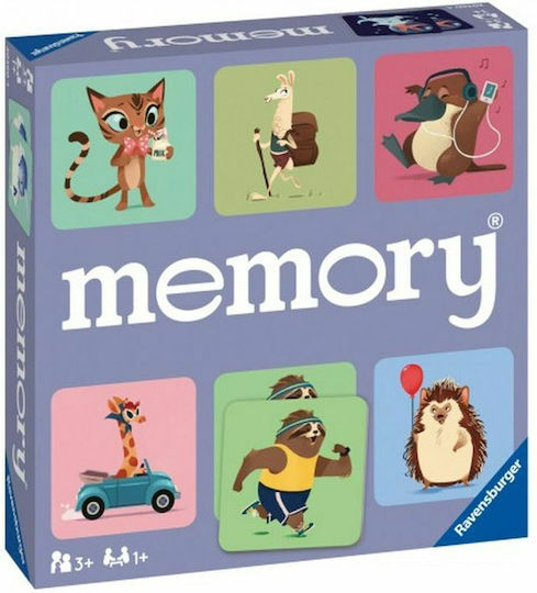 Επιτραπέζιο Παιχνίδι Wild World Of Animals Memory για 1+ Παίκτες 4+ Ετών (EN) Ravensburger