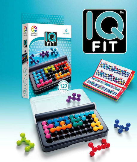 Επιτραπέζιο Παιχνίδι Iq Fit για 1 Παίκτη 6+ Ετών (EN) Smart Games