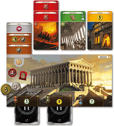 Επιτραπέζιο Παιχνίδι 7 Wonders για 3-7 Παίκτες 10+ Ετών (EN) Repos Production