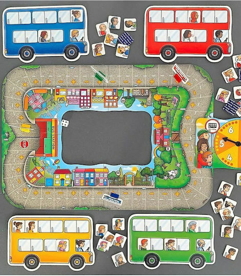 Brettspiel Bus Stop für 2-4 Spieler 4+ Jahre (EN) Orchard