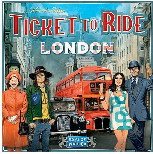 Επιτραπέζιο Παιχνίδι Ticket to Ride London για 2-4 Παίκτες 8+ Ετών (EN) Days of Wonder