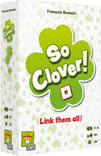 Настолна игра So Clover за 3-6 играчи 10+ години (EN) Repos Production