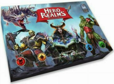 White Wizard Games Brettspiel Hero Realms Deckbuilding für 2-4 Spieler 8+ Jahre WWG500