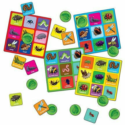 Настолна игра Little Bug Bingo Mini за 2-4 играчи 3+ години (EN) Orchard