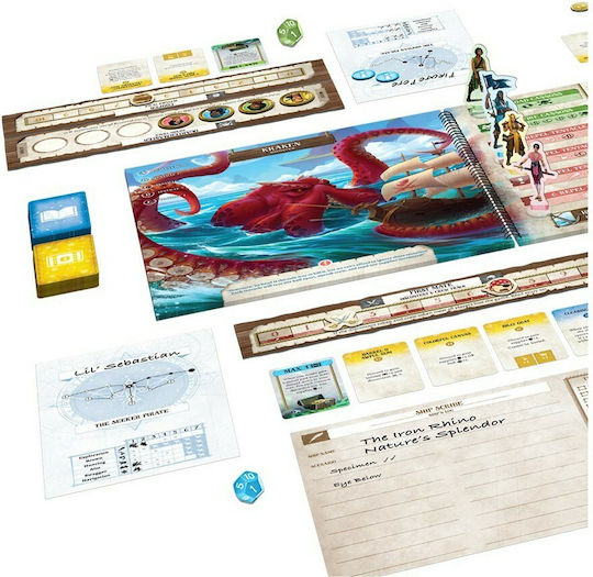 Board Game Forgotten Waters for 3-7 Players 14+ Years Old (EN) Plaid Hat