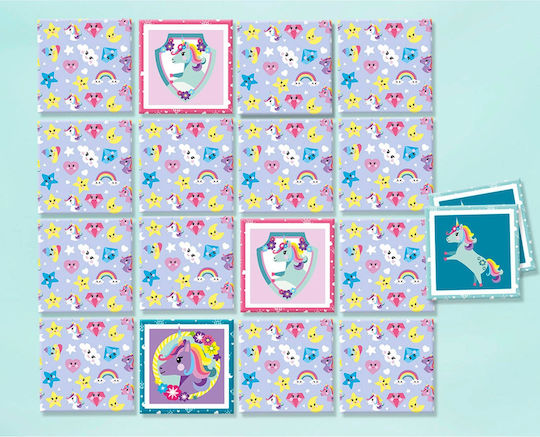 Настолна игра Unicorn Memo Game за 1-2 играчи 5+ години (EN) Totum