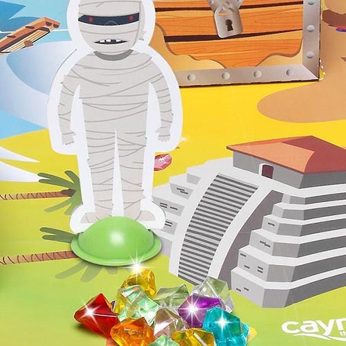 Настолна игра Mummy за 2-4 играчи 4+ години (EN) Cayro