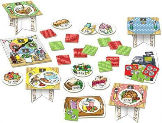 Board Game Money Match Cafe for 2-4 Players 5+ Years Old (EN) Orchard