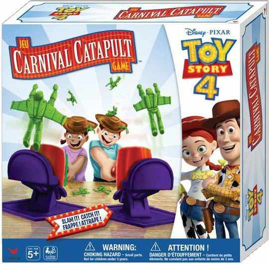 Επιτραπέζιο Παιχνίδι Toy Story 4 The Game of Catapults για 2 Παίκτες 5+ Ετών (EN) Spin Master