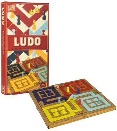 Board Game Ludo for 2-4 Players 3+ Years Old (EN) Professor Puzzle