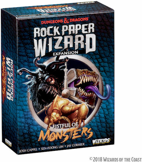 Επέκταση Παιχνιδιού Dungeons & Dragons Rock Paper Wizard Fistful Monst για 3-6 Παίκτες 14+ Ετών (EN) WizKids