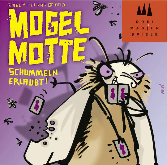 Επιτραπέζιο Παιχνίδι Mogel Motte - Κλέφτης Σκώρος για 3-5 Παίκτες 8+ Ετών (EN) Drei Magier