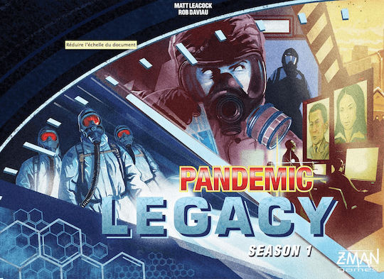 Επιτραπέζιο Παιχνίδι Pandemic Legacy (Blue Edition) για 2-4 Παίκτες 13+ Ετών (EN) Z-Man Games