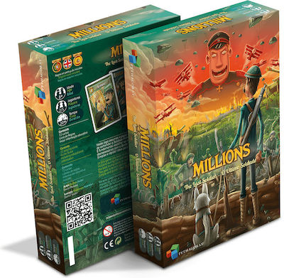 Pythagoras Board Game Millions: The Last Soldier for 2-5 Players 8+ Years PYTH-MILL (EN)