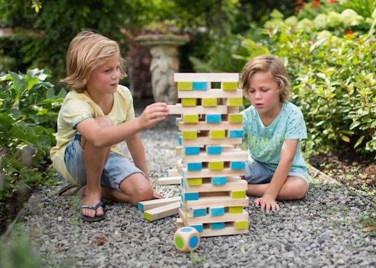 Board Game Large Tower With Dice for 2+ Players 4+ Years Old (EN) BS Toys