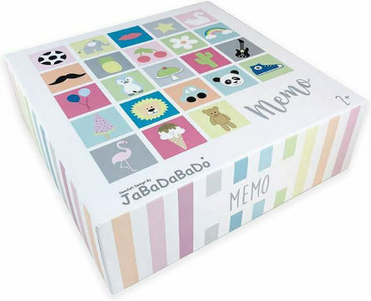 Board Game Ξύλινο με Κάρτες Μνήμης for 1 Player 2+ Years Old Jabadabado