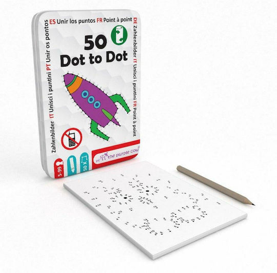 Επιτραπέζιο Παιχνίδι Dot to Dot για 1 Παίκτη 5+ Ετών (EN) Purple Cow