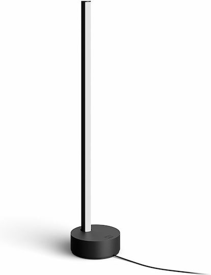 Philips Gradient Signe LED Подова Лампа В55.3xД11.1см. с RGB Светлина 1040лм Черен