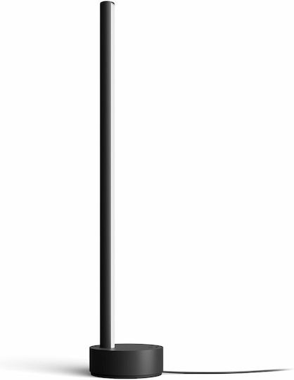 Philips Gradient Signe LED Подова Лампа В55.3xД11.1см. с RGB Светлина 1040лм Черен