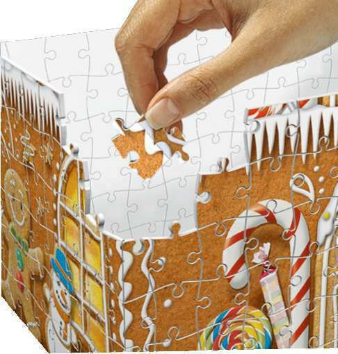 3D Gingerbread House Puzzle 3D 216pcs