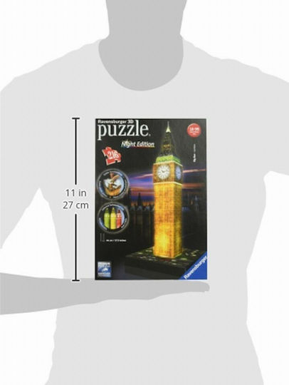 Big Ben Night Edition Puzzle 3D 216pcs