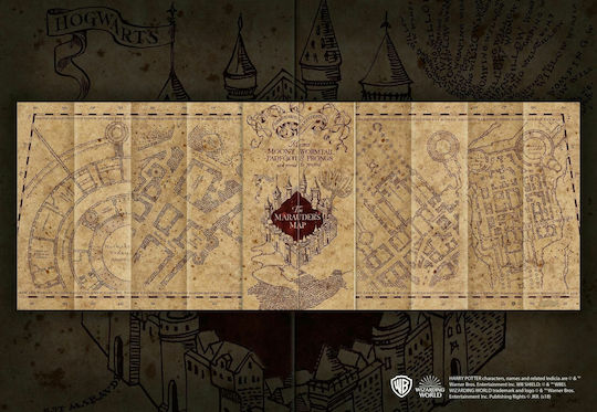 Пъзел Harry Potter Marauder’s Map 2D 1000 части