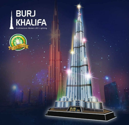 Burj Khalifa Puzzle 3D 136 Teile