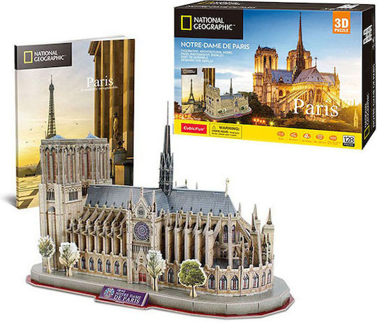 Notre-Dame De Paris Puzzle 3D 128 Teile
