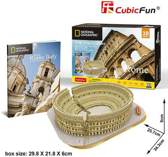 National Geographic Das Kolosseum Puzzle 3D 131 Teile