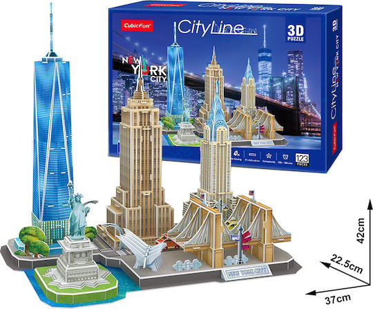 New York City Puzzle 3D 123 Teile