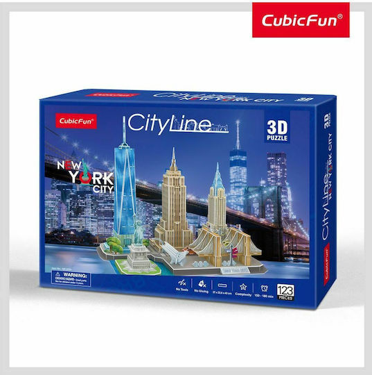 New York City Puzzle 3D 123 Teile