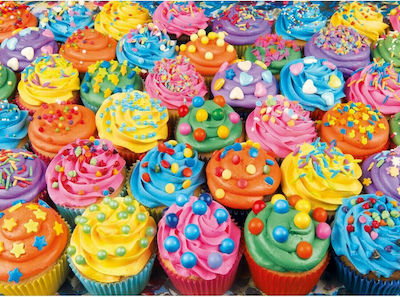 Πολύχρωμα Cupcakes Puzzle 2D 500 Bucăți