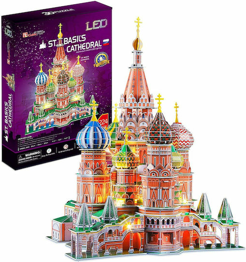 St. Basil's Cathedral (Russia) Puzzle 3D 224pcs