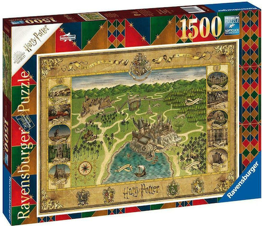 Hogwarts Puzzle 2D 1500 Teile