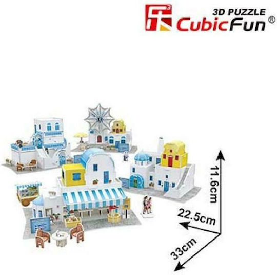 World Style Greece Puzzle 3D 165 Teile